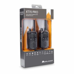 Midland XT70 abipusio radijo ryšio įrenginys 32 kanalai Juoda - Image 3