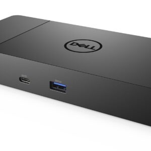 DELL WD19S-130W Vielinis USB 3.2 Gen 2 (3.1 Gen 2) Type-C Juoda