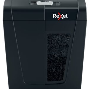 Rexel Secure X8 dokumentų naikiklis Kryžminis 70 dB Juoda
