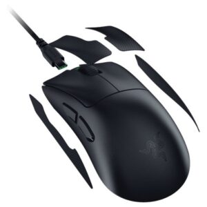 Razer DeathAdder V4 Pro Belaidė žaidimų pelė RF Wireless + USB-A, 45000 DPI, Juoda - Image 3