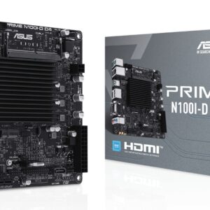 ASUS PRIME N100I-D D4 NA (integruotas CPU) „mini ITXs“