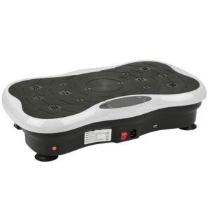 Extralink Moonwalk Spin Move Platofrma Wibracyjna do Cwiczen Fitness 200W biala - Image 2