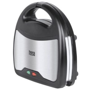 Teesa TSA3221 sumuštinių keptuvė 800 W Juoda, Nerūdijančiojo plieno - Image 2