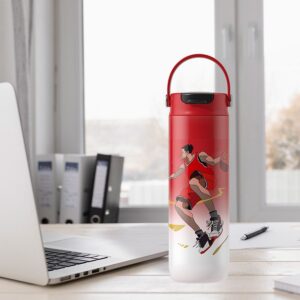 Vaikams skirtas termo puodelis MAESTRO MR-1644-B-NEW BASKETBALL 600 ml - Image 2