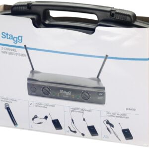 Stagg SUW 50 LL FH EU Belaidė UHF sistema Juoda - Image 3