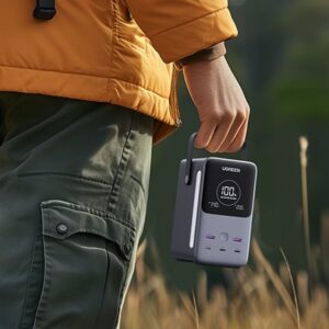 Ugreen Nexode Power Bank 48000 mAh Litis Pilka