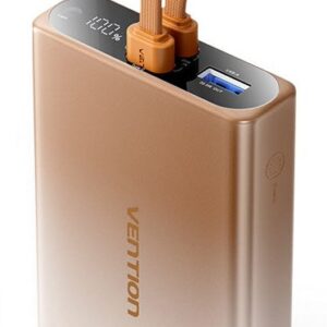 Vention FHZJ0 nešiojamasis įkroviklis 10000 mAh Auksas - Image 1