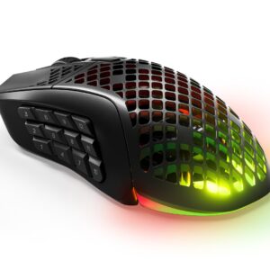Steelseries Aerox 9 kompiuterio pelė Žaidimams Abiems rankoms RD belaidis ryšys + „Bluetooth“ Optinis 18000 DPI - Image 2