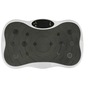 Extralink Moonwalk Spin Move Platofrma Wibracyjna do Cwiczen Fitness 200W biala - Image 3