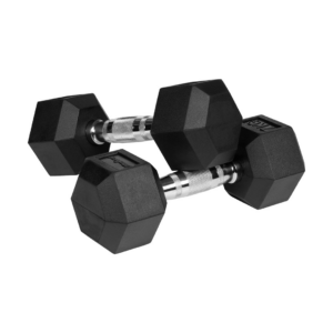 REBEL ACTIVE Guma dengti ketaus hanteliai 2 x 7 kg - Image 2