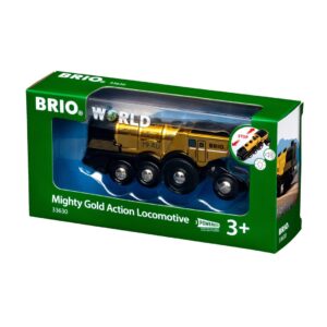 BRIO Goldene Batterielok mit Licht und Sound - Image 1