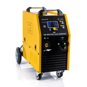 INVERTINIS PUSIAU AUTOMATINIS SUVIRINIMO APARATAS MIG-352 DUAL PULS SYNERGIA LCD 4x4, MB24/3, B30