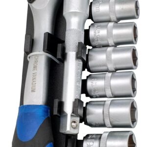 ADLER RAKTŲ GALVUČIŲ RINKINYS 1/2" 12 vnt.