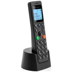 Belaidis fiksuoto ryšio telefonas Motorola DOT201 juodas