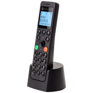 Belaidis fiksuoto ryšio telefonas Motorola DOT201 juodas - Image 2