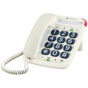 Belaidis stacionarus telefonas Motorola CT200 baltas