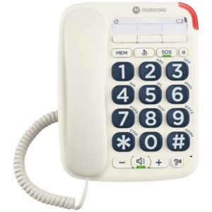 Belaidis stacionarus telefonas Motorola CT200 baltas - Image 2