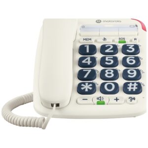 Belaidis stacionarus telefonas Motorola CT200 baltas - Image 3