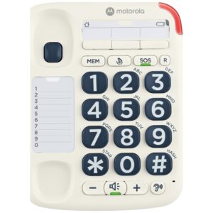 Belaidis stacionarus telefonas Motorola CT200 baltas - Image 7