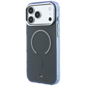 Dėklas Mercedes Double Layer Iconic Logo MagSafe, skirtas iPhone 18 Pro Max / 17 Pro Max, antracito spalvos - Image 2