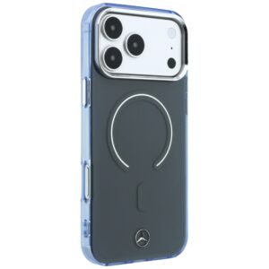 Dėklas Mercedes Double Layer Iconic Logo MagSafe, skirtas iPhone 18 Pro Max / 17 Pro Max, antracito spalvos - Image 4