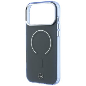 Dėklas Mercedes Double Layer Iconic Logo MagSafe, skirtas iPhone 18 Pro Max / 17 Pro Max, antracito spalvos - Image 6