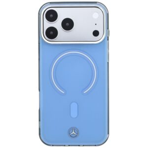 Dėklas Mercedes Double Layer Iconic Logo MagSafe, skirtas iPhone 18 Pro Max / 17 Pro Max / 17 Pro Max, mėlynas - Image 3