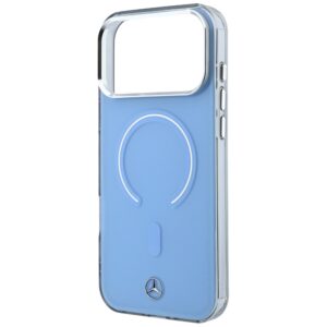 Dėklas Mercedes Double Layer Iconic Logo MagSafe, skirtas iPhone 18 Pro Max / 17 Pro Max / 17 Pro Max, mėlynas - Image 6