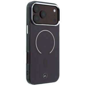 Dėklas Mercedes Double Layer Iconic Logo MagSafe, skirtas iPhone 18 Pro Max / 17 Pro Max, bordo spalvos - Image 4