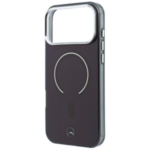 Dėklas Mercedes Double Layer Iconic Logo MagSafe, skirtas iPhone 18 Pro Max / 17 Pro Max, bordo spalvos - Image 6