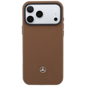 Dėklas Mercedes Grill Pattern & Card Wallet Leather MagSafe, skirtas iPhone 18 Pro Max/17 Pro Max, kupranugario spalvos - Image 4