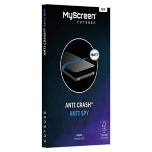 MyScreen CUT&USE apsauginė plėvelė 7" ANTI CRASH ANTI SPY MATINĖ SAUSO KLIJAVIMO (SHARK)