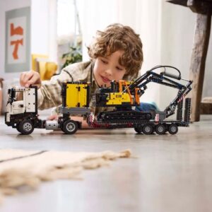 LEGO TECHNIC 42175 Volvo FMX sunkvežimis ir EC230 Electric ekskavatorius - Image 3