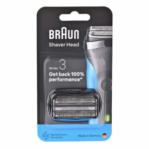 BRAUN serijos keičiamieji peiliukai, juodi