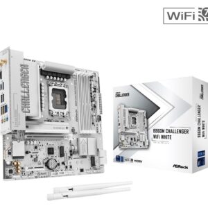 Pagrindinė plokštė B860M CHALLENGER WIFI WHITE