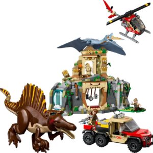 LEGO JURASSIC WORLD 76976 Spinosaurus ir Quetzalcoatlus Oro misija - Image 3