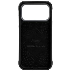 Dėklas Nimmy Big Eyed Lying Giant Panda MagSafe, skirtas iPhone 18 Pro / 17 Pro, juodas - Image 2