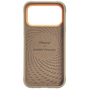 Dėklas Nimmy Big Eyed Lying Teddy Poodle, skirtas iPhone 18 Pro Max / 17 Pro Max, rudas - Image 2