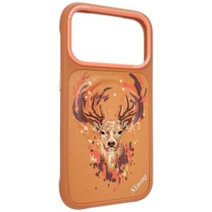 Dėklas Nimmy Jeleń MagSafe, skirtas iPhone 17 Pro / 18 Pro, oranžinis - Image 3