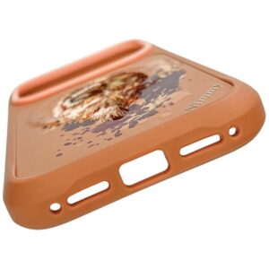 Dėklas Nimmy Lion MagSafe, skirtas iPhone 17 Pro / 18 Pro, oranžinis - Image 4