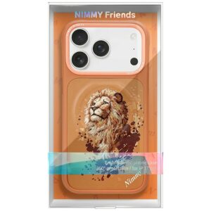 Dėklas Nimmy Lion MagSafe, skirtas iPhone 17 Pro / 18 Pro, oranžinis - Image 8