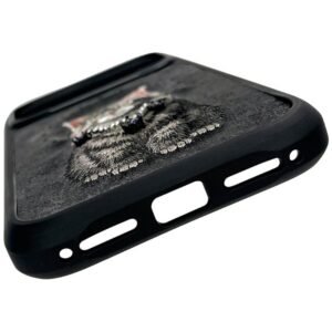 Dėklas Nimmy Lucky Fashion Cat MagSafe, skirtas iPhone 17 Pro Max / 18 Pro Max, juodas - Image 4