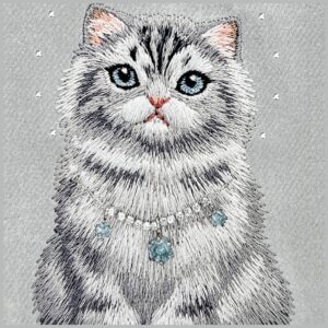 Dėklas Nimmy Lucky Fashion Cat MagSafe, skirtas iPhone 17 Pro Max / 18 Pro Max, pilkas - Image 6