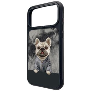 Dėklas Nimmy Gentle Pets Series Dog MagSafe, skirtas iPhone 17 Pro / 18 Pro, juodas - Image 2