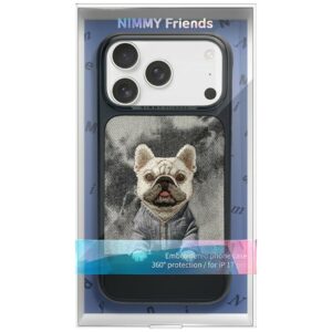 Dėklas Nimmy Gentle Pets Series Dog MagSafe, skirtas iPhone 17 Pro / 18 Pro, juodas - Image 8