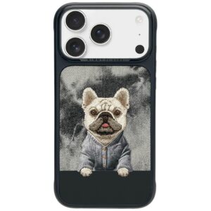 Dėklas Nimmy Gentle Pets Series Dog MagSafe, skirtas iPhone 17 Pro Max / 18 Pro Max, juodas
