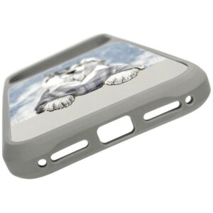 Dėklas Nimmy Gentle Pets Series Dog MagSafe, skirtas iPhone 17 Pro / 18 Pro, pilkas - Image 4