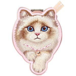 Magnetinis dėklas Nimmy Denim Fashion Ragdoll Cat rožinis