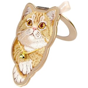 Magnetinis dėklas Nimmy Denim Fashion Ginger Cat rudas - Image 3