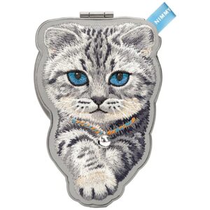 Magnetinis dėklas Nimmy Denim Fashion British Shorthair Cat pilkas